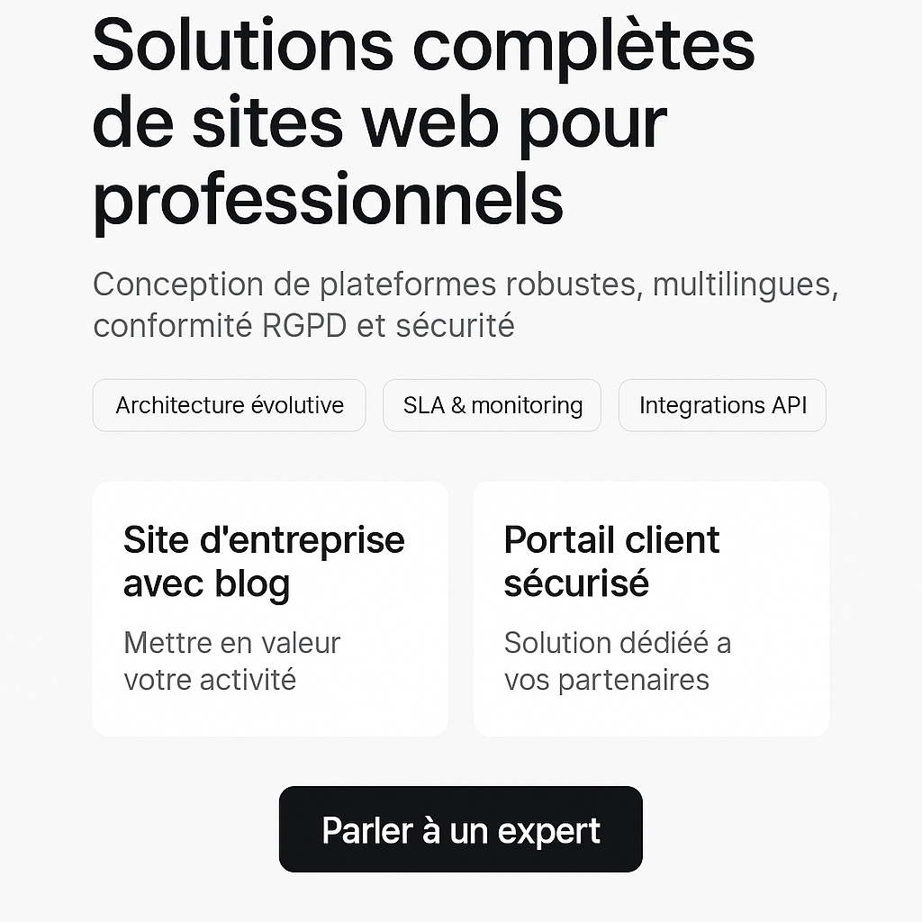 🏛️ Entreprise